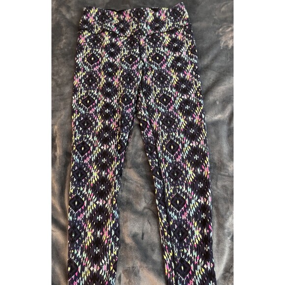 Victoria's Secret X  Colorful Compression Leggings Womens Size Large Activewear - Picture 1 of 8
